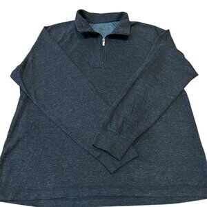 L.L. Bean Men's Pullover long sleeve with a zipper.